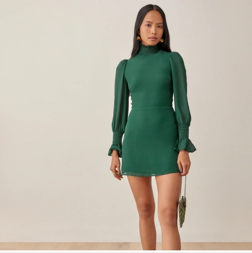 NWT Reformation Archie Mini Dress